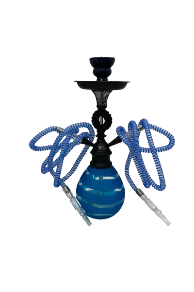 Medium Swirl Hookah Set